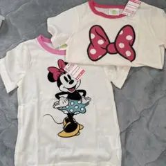 ミニーマウス Tシャツ 100cm 2枚セット