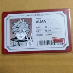 アルマ　プロフィールカード　極楽街　韓国　4巻　特典