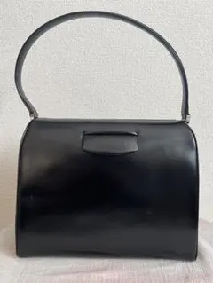 PIERRE BALMAIN レザーハンドバッグ 黒 C-12 - メルカリ
