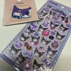 正規品　クロミ　ボンボンドロップシール、ワッペンシールセット　サンリオ