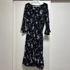 MAJESTIC LEGON フラワープリント ワンピース