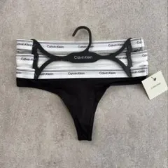 Calvin Klein Tバッグ 3枚セット ブラック グレー ホワイト XSのサムネイル