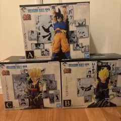 一番くじドラゴンボール40th其の二A賞孫悟空B賞ベジータC賞孫悟飯