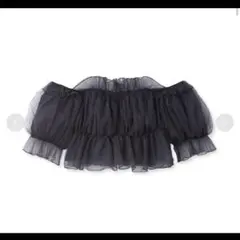 SNIDEL ボリュームギャザーフリルオフショルブラウス