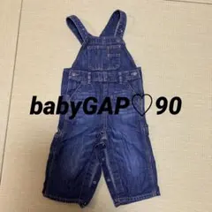 baby GAP デニムオーバーオール