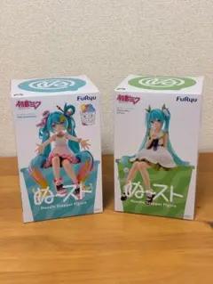 【新品・未開封】初音ミク ぬーどるストッパーフィギュア 2種セット