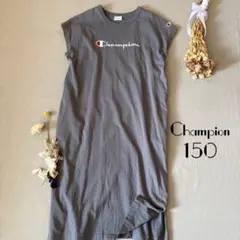 Champion｜チャンピオン✾⑅✾ ロゴシルエット ワンピース150