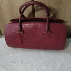 バーガンディ ハンドバッグ