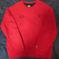 【90s】銀タグ Champion スウェット ASTI FIRE ALARM
