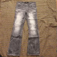 LAGUST flair フリンジポケット フレア denim y2k