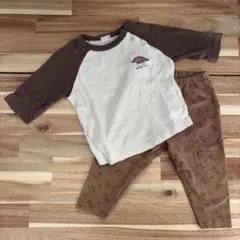 2着セット プティマイン 七分袖 ロンT UNIQLO レギンスパンツ 80cm