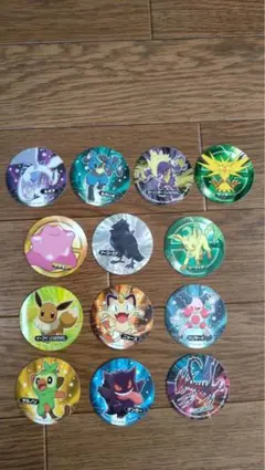 ポケモンラーメン付録のシール13枚
