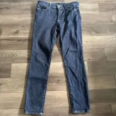 ユニクロ　ストレートジーンズ　71㎝　ダークブルー　61 0a7a a9b