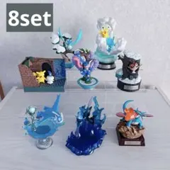 ポケモン クリアフィギュア 6種コンプリート ミュウ ドラパルト