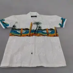 Favant アロハシャツ ホワイト Sサイズ