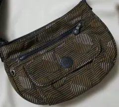 Kipling ショルダーバッグ 総柄 ブラウンのサムネイル