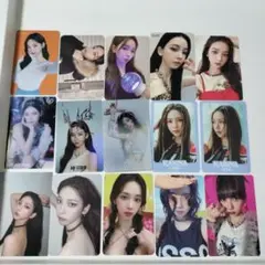 aespa カリナ　トレカ　まとめ売り aespa カリナ 公式トレカ まとめ売り！ 他メンも少しあります