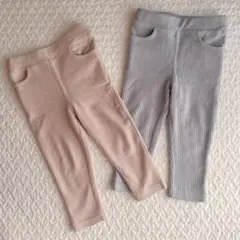 ＊バースデイ コーデュロイ風パンツ 80size 2枚セット＊