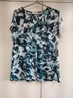 r.p.s 花柄 半袖Tシャツ カットソーのサムネイル