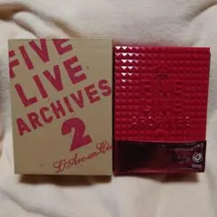 新品未開封 five LIVE 2 DVD ラルク L'Arc FIVE LIVE ARCHIVES 2 中古DVD・ブルーレイ | ブックオフ公式