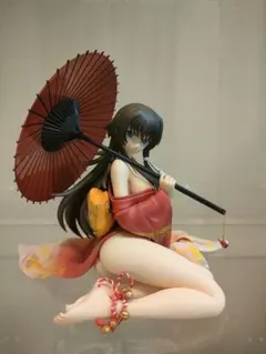 トータル・イクリプス 篁唯依 -月華- フィギュア　台座欠品のサムネイル