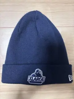 XLARGE ネイビー ニット帽 ビーニー