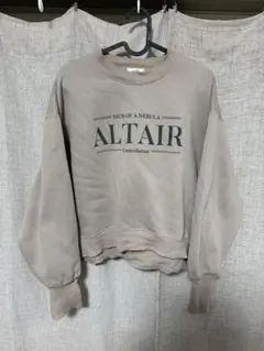 プリント スウェット