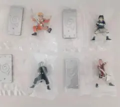 ナルト　忍形集　第七班 4体セット