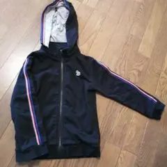 ポールスミス ジュニア ジップパーカー 120 男の子 黒 子供服