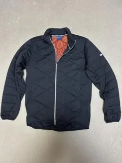 美品【FIDRA】ゴルフ用防寒ウェア ネイビー ジップアップジャケット Ｍ