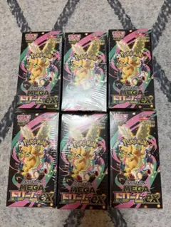ポケモンカード MEGA ドリームEX 6BOX 新品未開封シュリンク付き