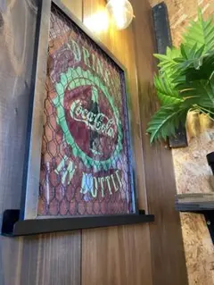 アートフレーム　壁掛け　アメリカン　インダストリアル　オマージュ　パロディ