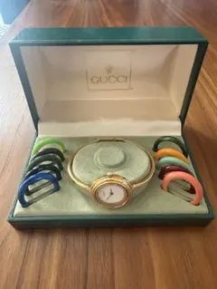 5ADM023 GUCCI グッチ チェンジベゼル 時計 箱付 - メルカリ