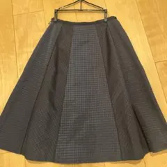 TOCCA フレアスカート サイズ0 ダークネイビー