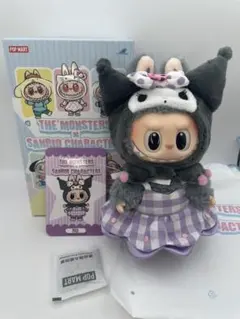 ラブブlabubu THE MONSTERS × サンリオ　クロミ ぬいぐるみ