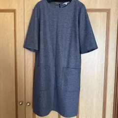 DAKS チェック柄 ひざ丈ワンピース UK 10