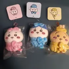 【国内正規品】ちいかわ キュッおくるみぷちミニマスコット 3つセット売り