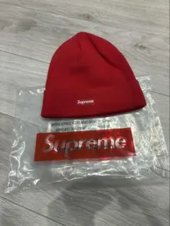 シュプリーム　ニット帽　キャップ　ビーニー　ボックスロゴ