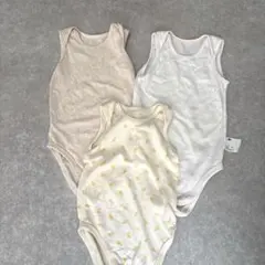 ユニクロ　メッシュ　ロンパース　肌着　90