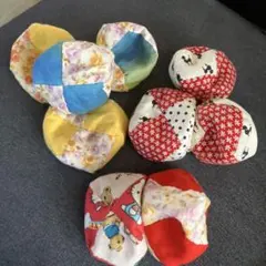 お手玉ハンドメイド　9個　袋付きのサムネイル