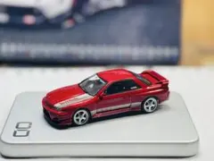 MINI GT Nissan Skyline GT-R (R32)Gem Red