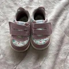 花柄ピンク　イフミーのスニーカー　14.5cm