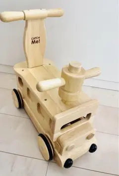 CATCH Me! 木製 手押し車 乗用玩具 乗り物 - メルカリ