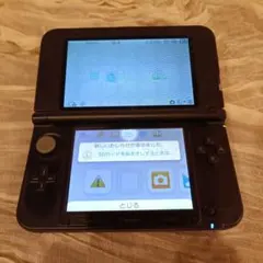 Nintendo 3DS LL 本体　レッド　ブラック