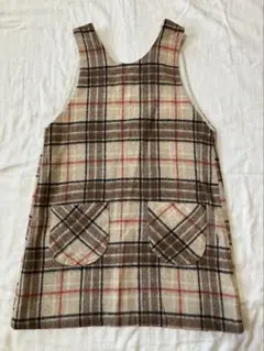 専用　チェックジャンスカ　140