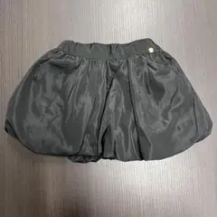 petit main バルーンスカート　黒　90サイズ