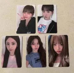 LESSERAFIM Spaghetti soundwaveトレカ 5枚セツト