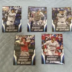 Shohei Ohtani SHOTIME トレーディングカード 5枚セット