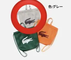 【新品・未開封品】LACOSTE ラコステ オリジナルシューズバッグ　1点
