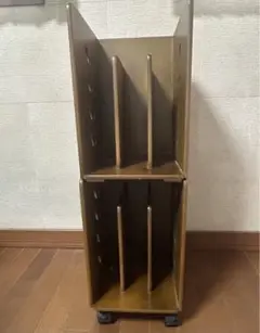 木製ブックスタンド2個セット